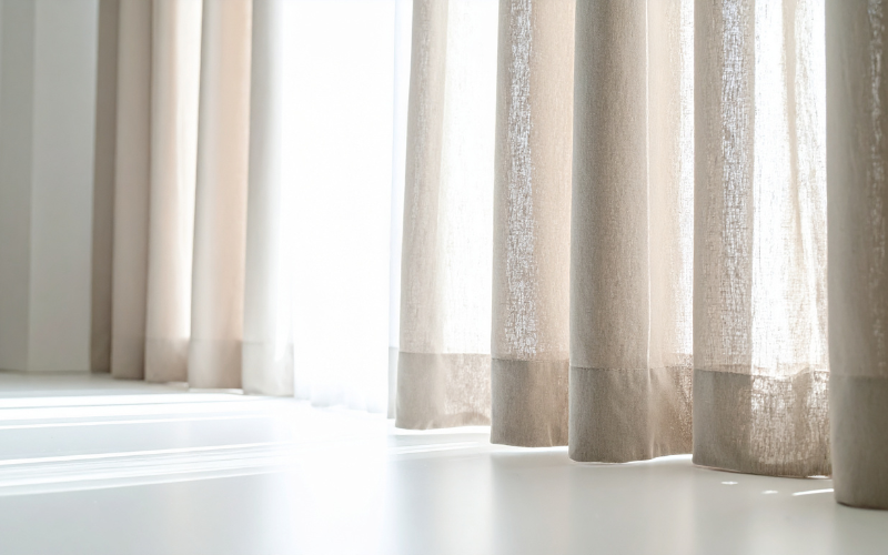 窓ガラスを通して室内差し込んでくるUVAのイメージ画像