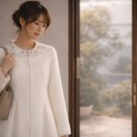 朝の自然光の中で外出前に整える時間