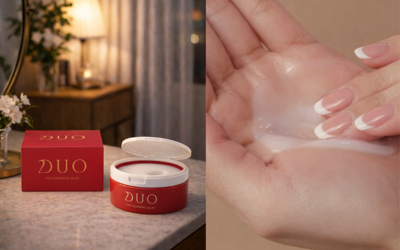 DUOクレンジングバーム テクスチャ